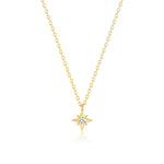 Lina – Collana in argento delicata con medaglione rotondo