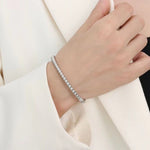 Bracciale Lucina Bravetti | Oro bianco