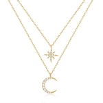 Elisa – Collana in argento con pendente rotondo