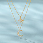 Elisa – Collana in argento con pendente rotondo