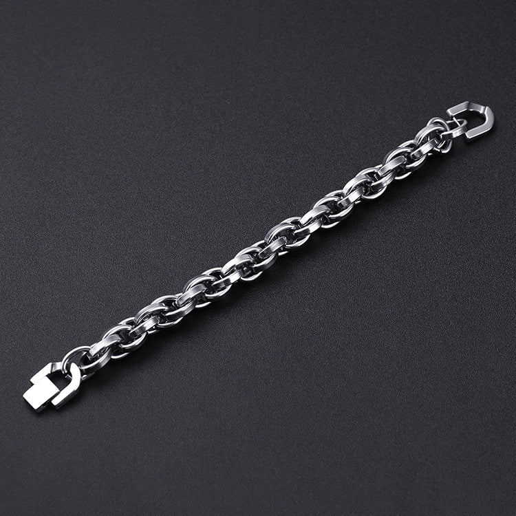 Bracciale Riven Knox | Oro bianco