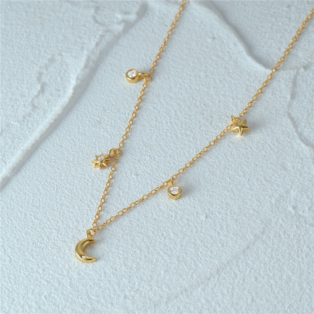 Theresa – Collana in argento con struttura a maglie