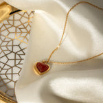 Marlena – Collana delicata con pendente a goccia lucente