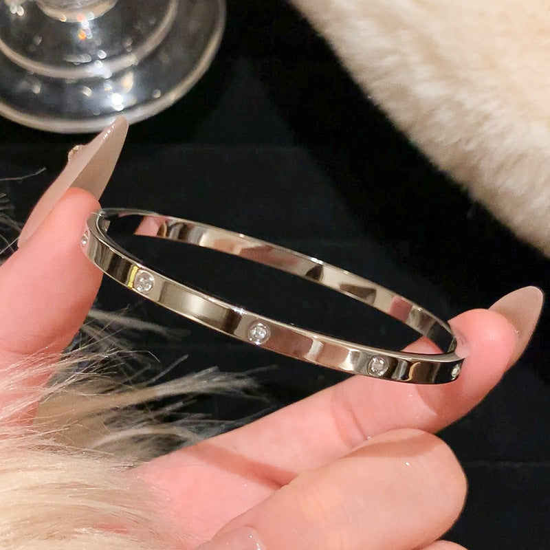 Bracciale Estella Fioretti | Oro bianco
