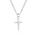 Elena – Collana doppia in argento con pendente