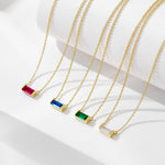 Livia – Collana in argento con piccolo pendente