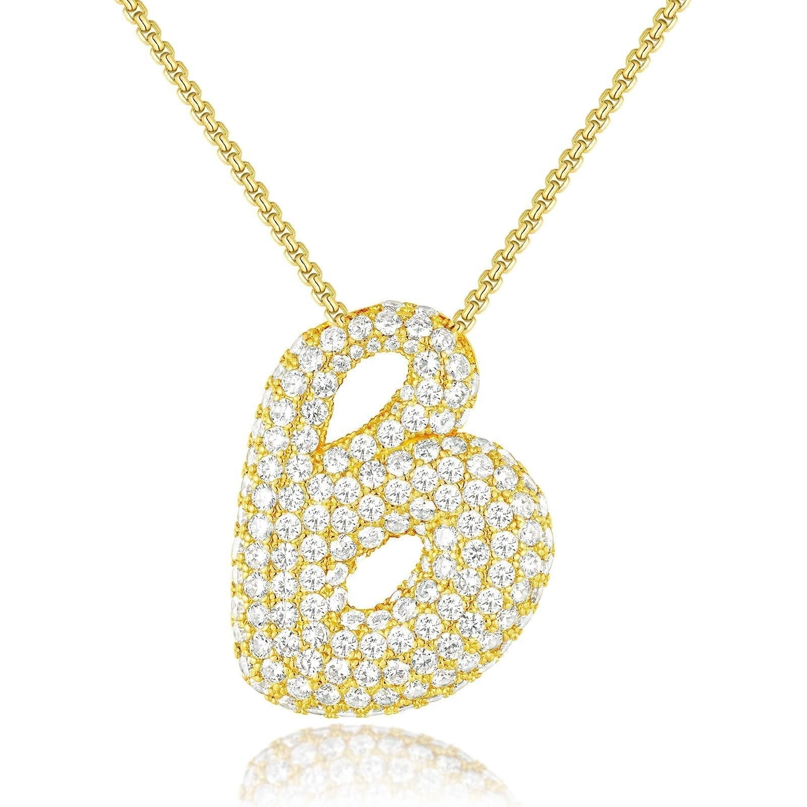 Frieda – Catena in oro con ciondolo organico