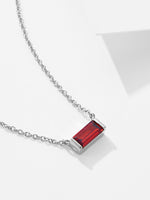 Livia – Collana in argento con piccolo pendente