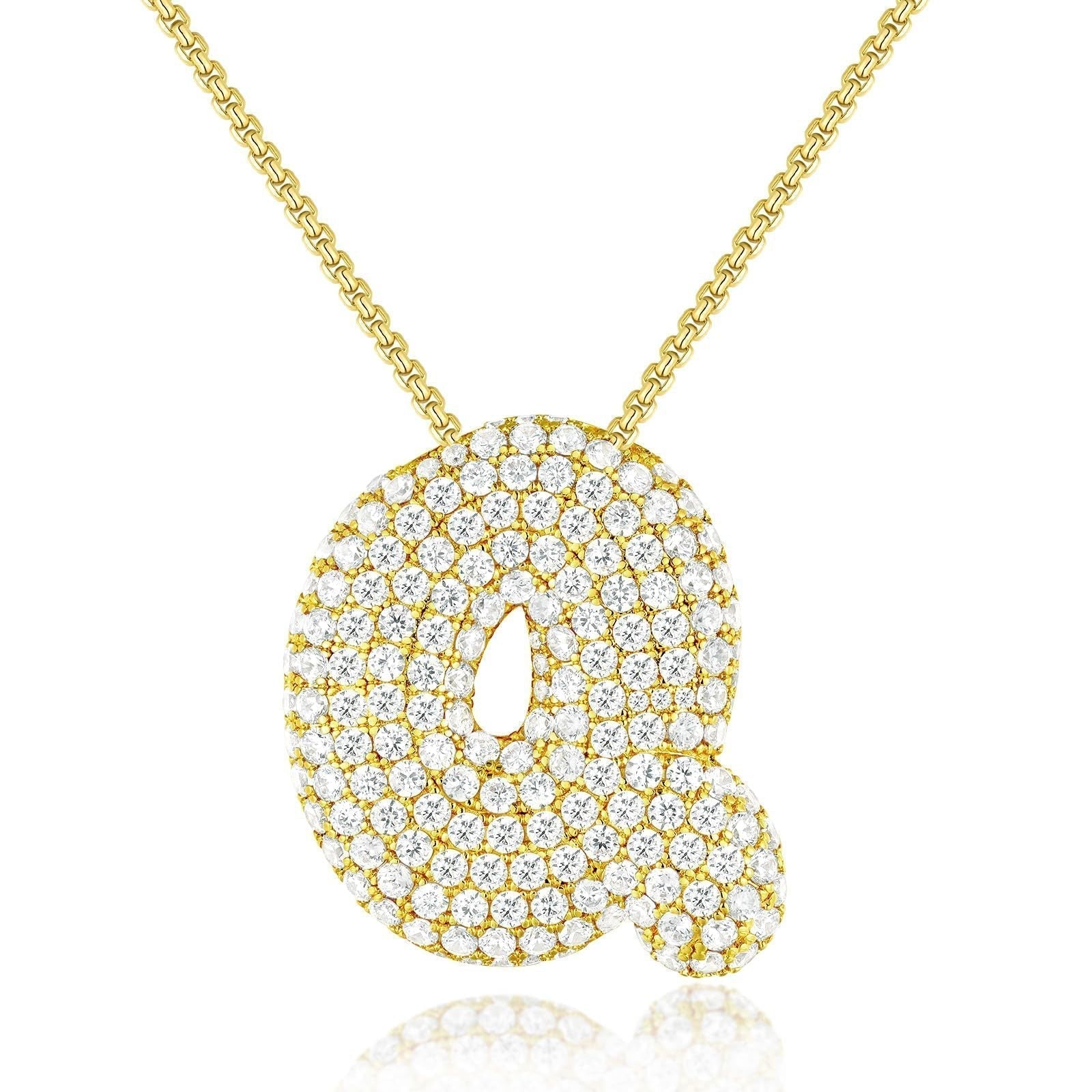 Frieda – Catenina dorata con pendente organico