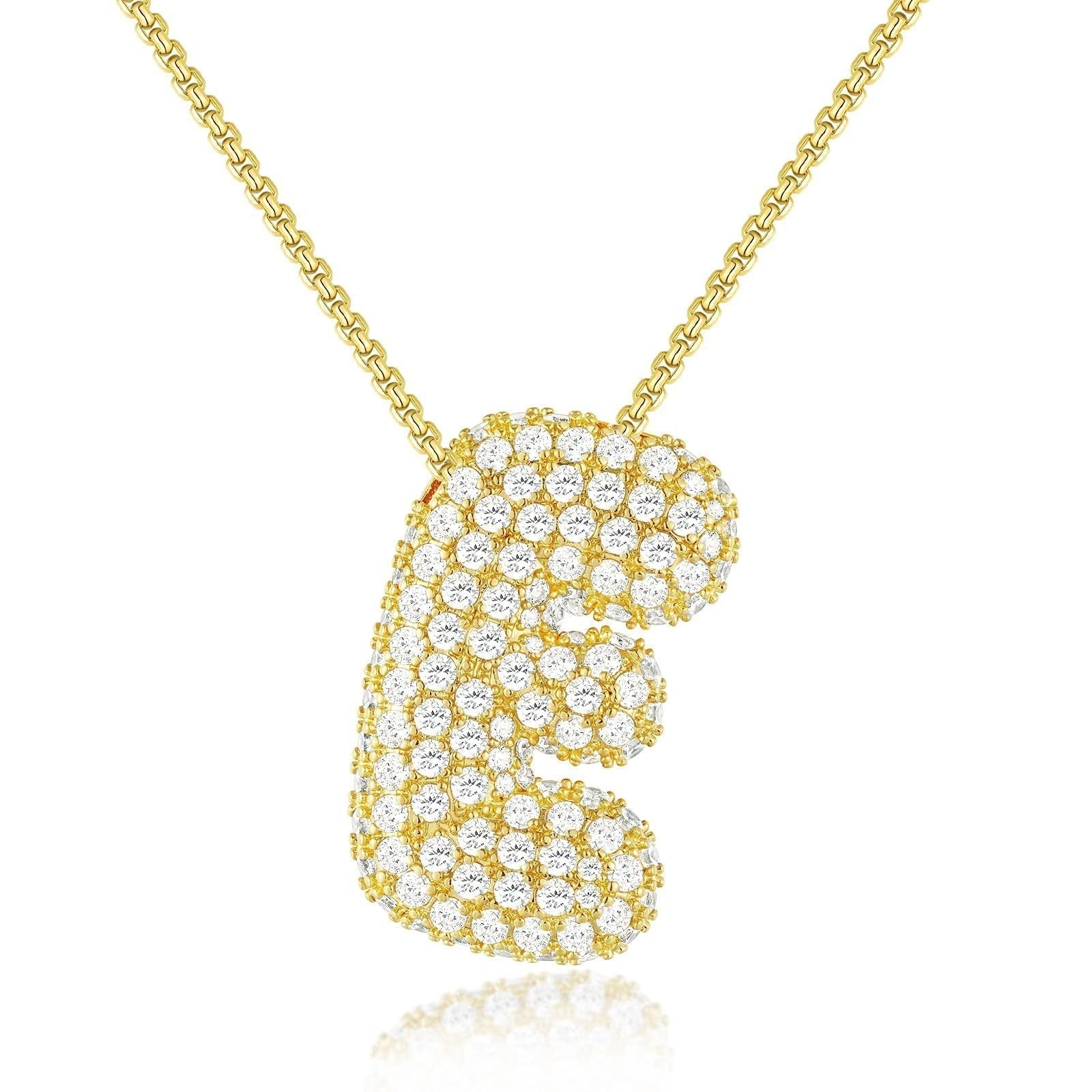 Frieda – Catenina dorata con pendente organico