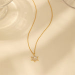Amélie – Collana delicata in argento con pendente rotondo
