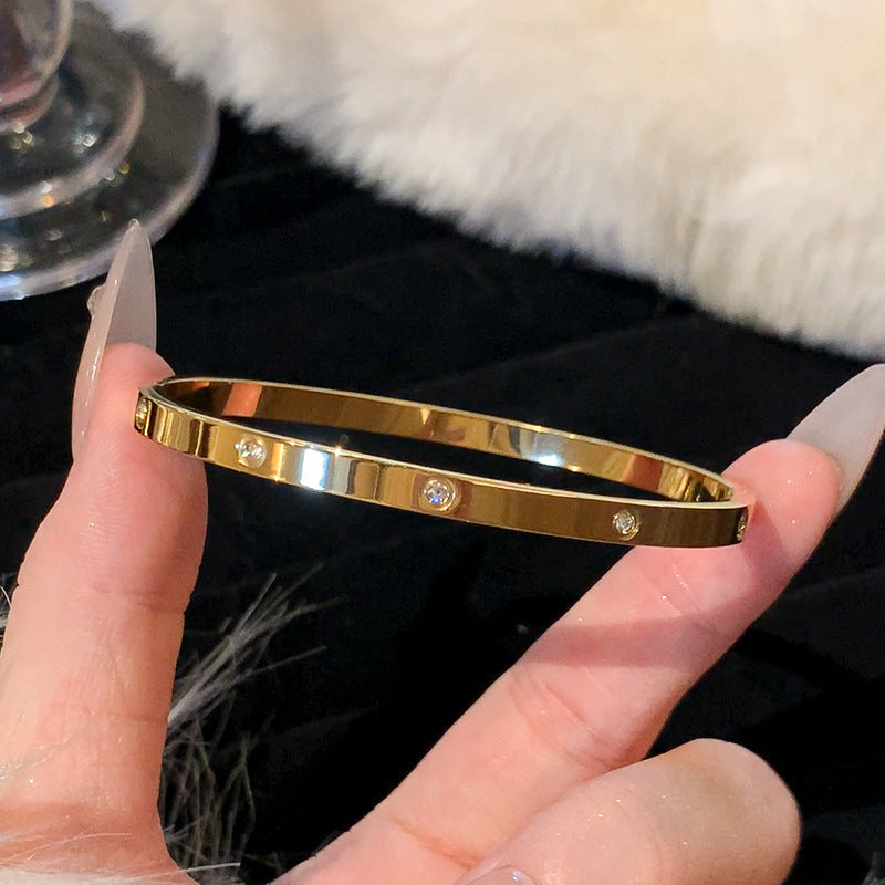 Bracciale Estella Fioretti | Oro bianco