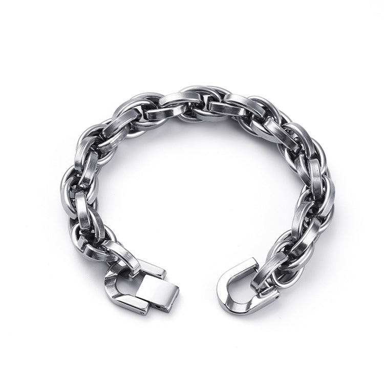 Bracciale Riven Knox | Oro bianco