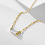 Livia – Collana in argento con piccolo pendente