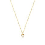 Helena – Collana delicata in argento con piccolo cuore