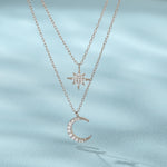 Elisa – Collana in argento con pendente rotondo