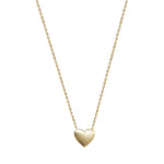 Klara – Collana dorata con pendente rotondo
