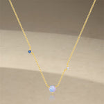 Nora – Collana delicata in argento con pendente a forma di cuore