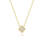 Eva – Collana in argento con pietra delicata