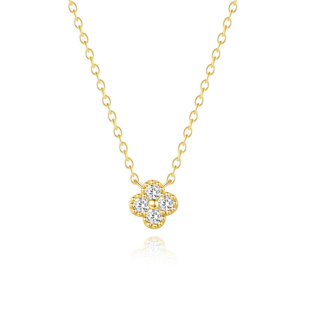 Eva – Collana in argento con pietra delicata