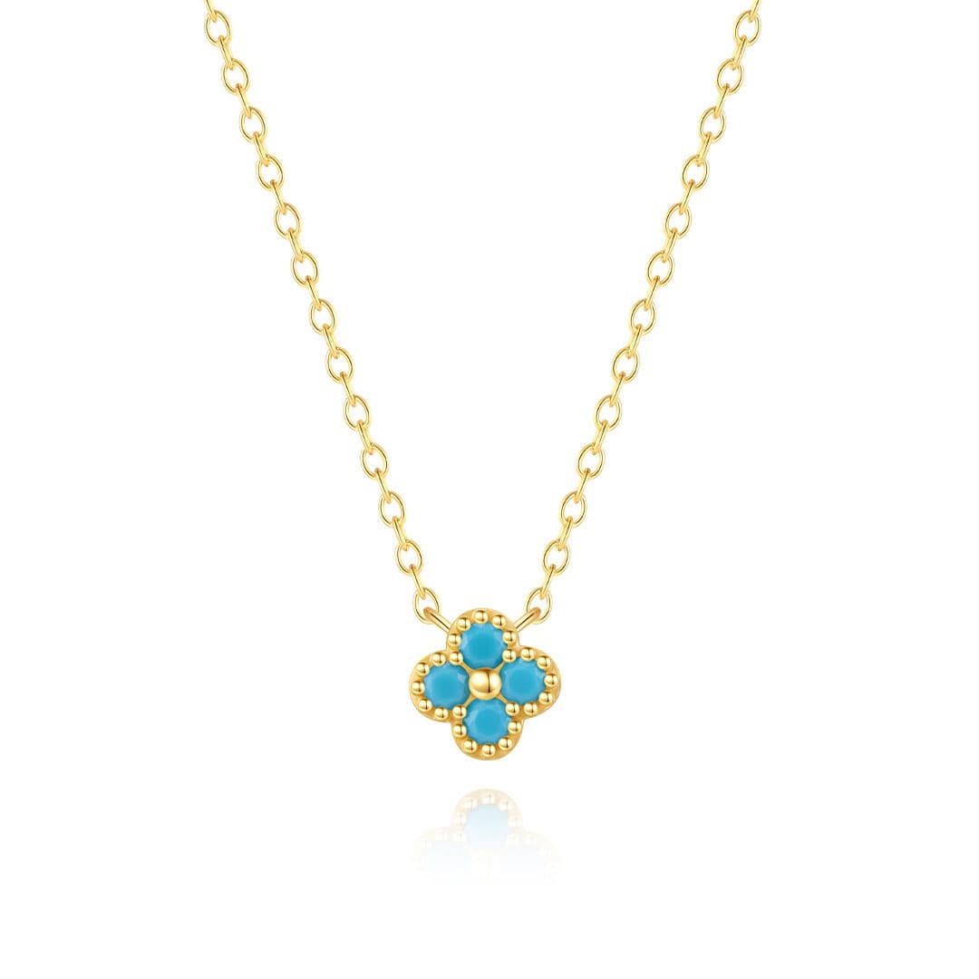 Marlena – Collana corta in argento con dettaglio geometrico