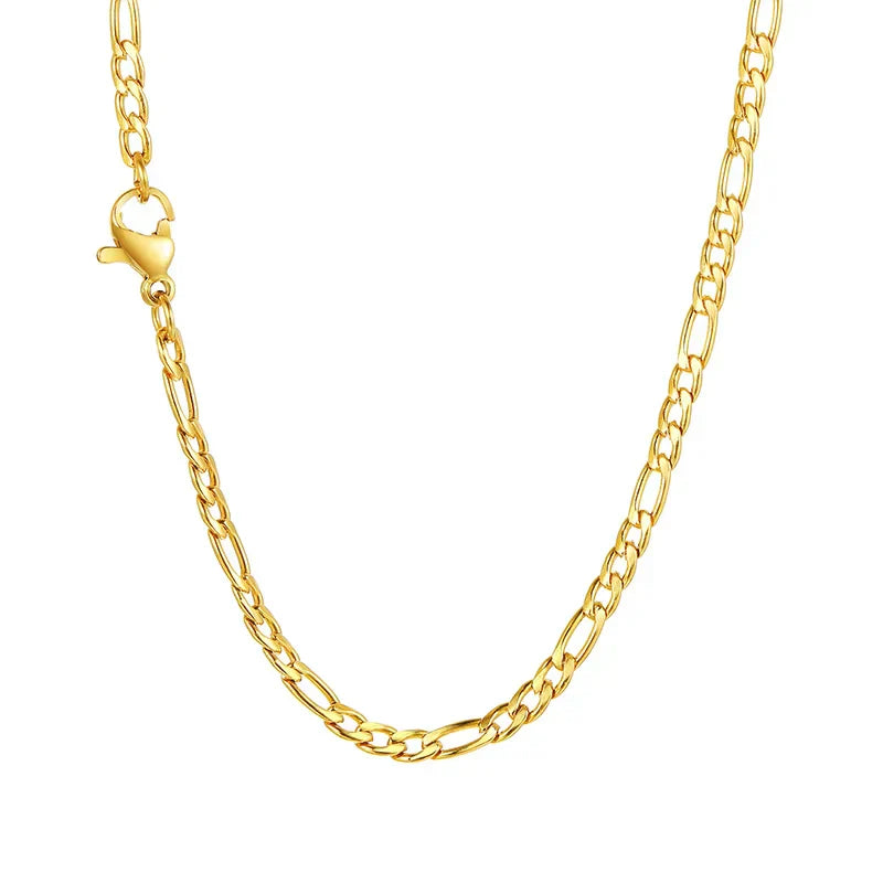 Valerie – Collana dorata con struttura semplice a maglie