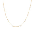 Greta – Collana dorata con delicati puntini
