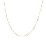 Greta – Collana dorata con delicati puntini
