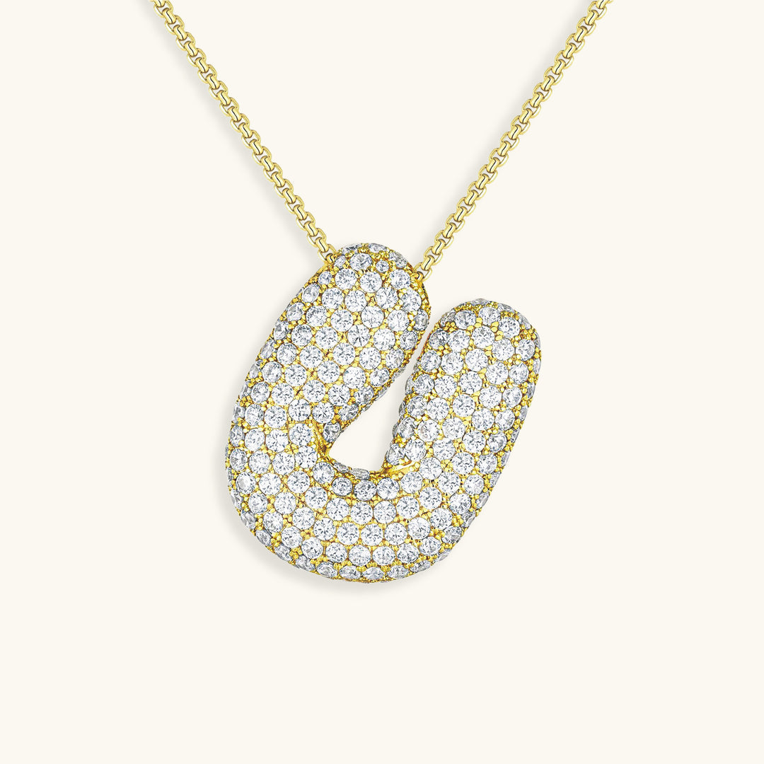 Melanie – Collana dorata con doppio cuore