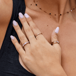 Anello con perla Alona