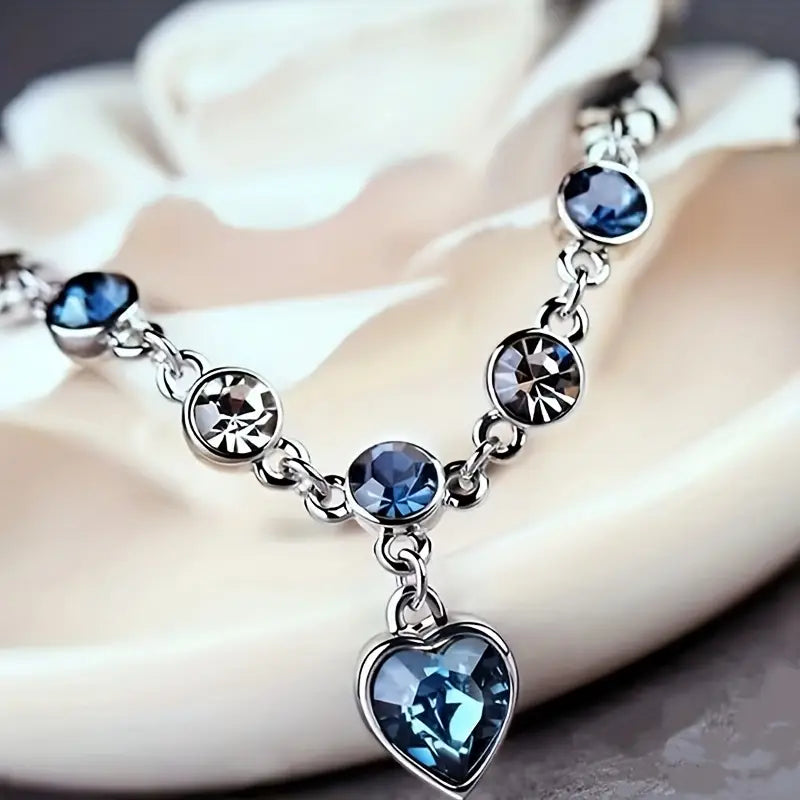 Kateřina – Bracciale in zaffiro dal design delicato.