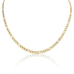 Valerie – Collana dorata con struttura semplice a maglie