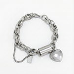 Bracciale a cuore spesso