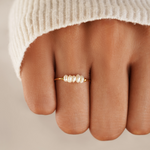 Grace - Anello con perla d'acqua dolce