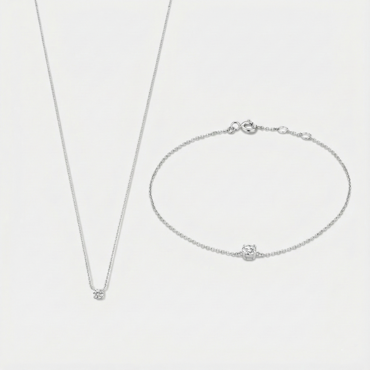 Incastonatura di pietre di moissanite Cléa