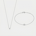Incastonatura di pietre di moissanite Cléa