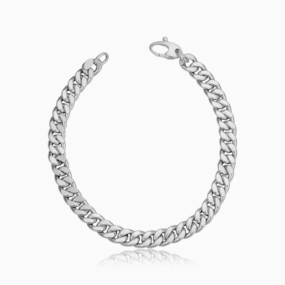 Collana cubana d'epoca | Oro bianco