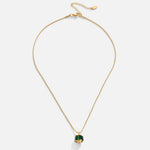 Tereza – Collana dorata delicata con struttura a maglie