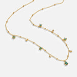 Marlies – Collana dorata con perle