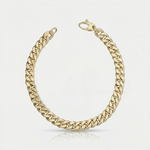 Bracciale cubano vintage | Oro