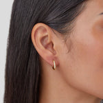 Annika – Orecchini in foglia d'oro
