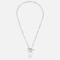 Evelina – Collana dorata con pendente in perla