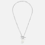 Evelina – Collana dorata con pendente in perla
