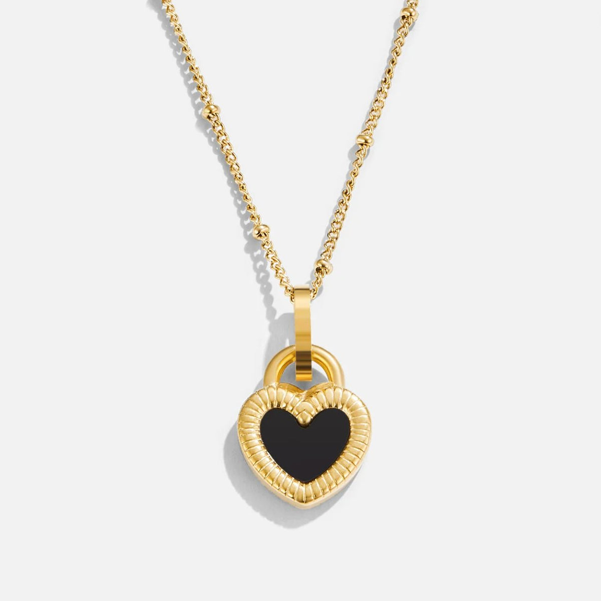 Helga – Collana dorata con due pendenti