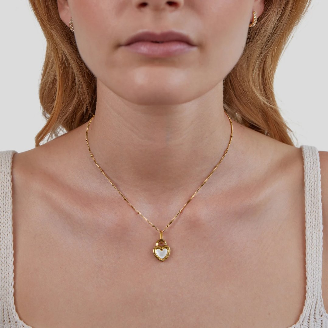 Monika – Pendente a goccia color oro