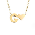 Nina – Collana dorata con disposizione a V