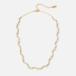Jitka – Collana dorata con forma geometrica