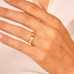 Elisa – Anello con diamante e montatura solitario.