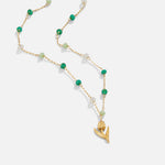 Anneliese – Collana dorata con struttura liscia a serpente
