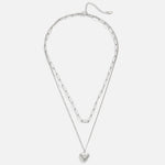 Andrea – Collana dorata con doppio pendente